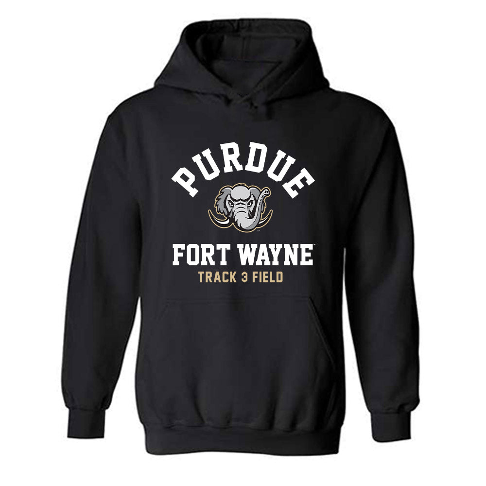 PFW - NCAA Men's Track & Field : Taran Davis - Classic Shersey Hooded Sweatshirt-0