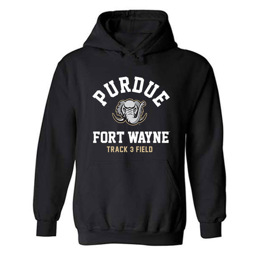 PFW - NCAA Men's Track & Field : Max Parciak - Classic Shersey Hooded Sweatshirt-0