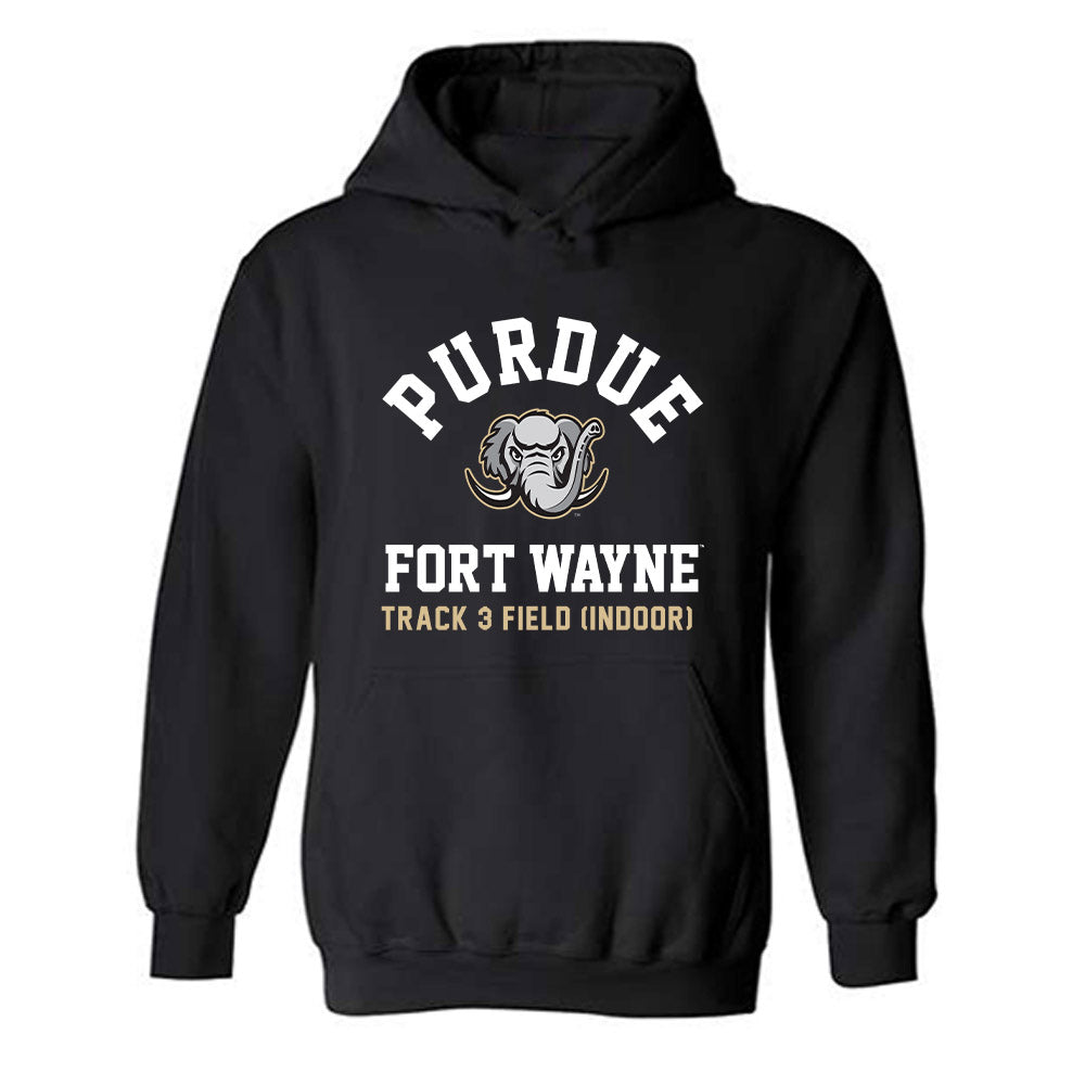 PFW - NCAA Women's Track & Field : Scout Warner - Classic Shersey Hooded Sweatshirt-0