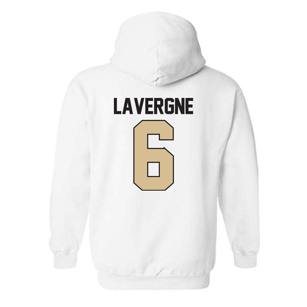 PFW - NCAA Men's Basketball : De'Vion Lavergne - Classic Shersey Hooded Sweatshirt-1