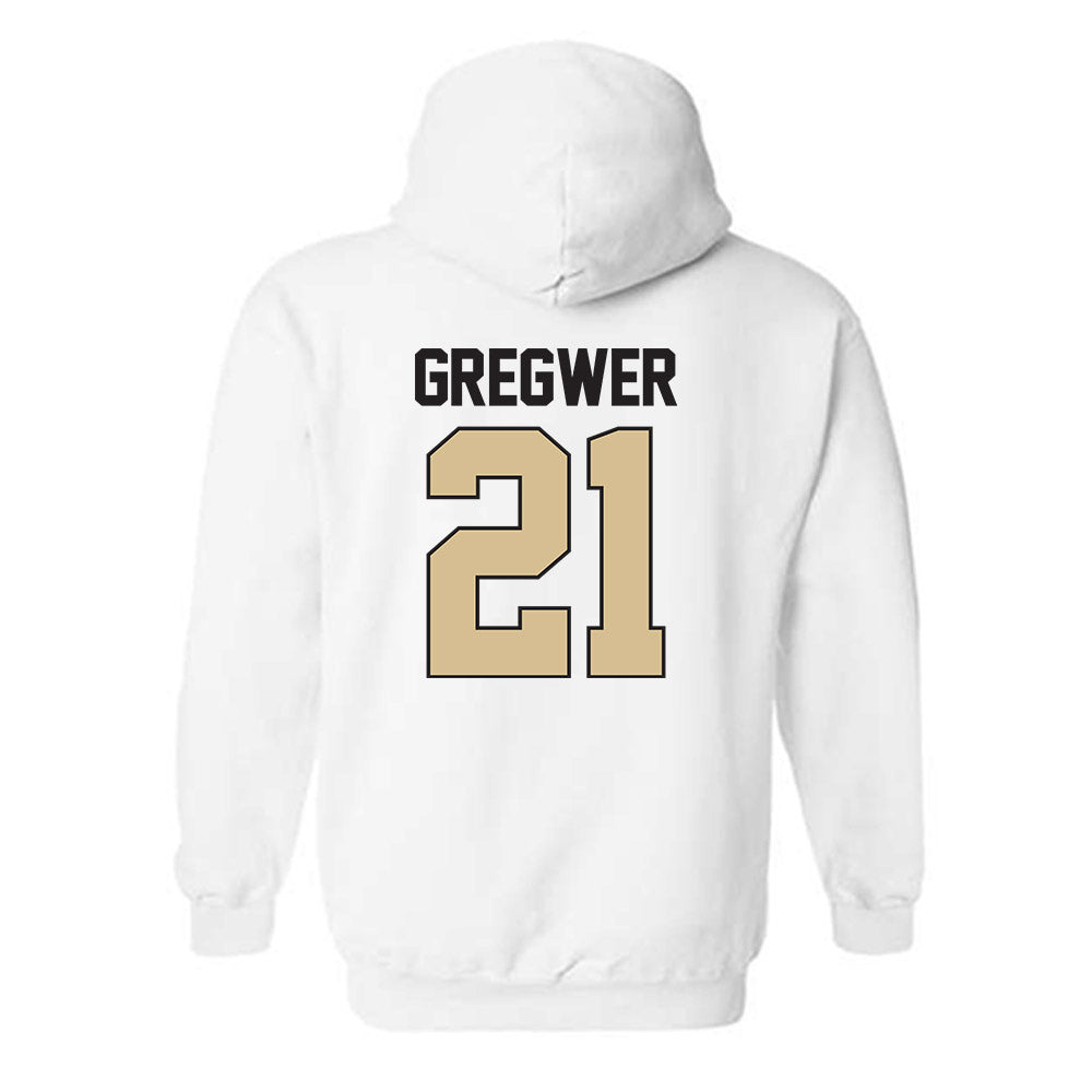 PFW - NCAA Women's Basketball : Claire Gregwer - Classic Shersey Hooded Sweatshirt-1