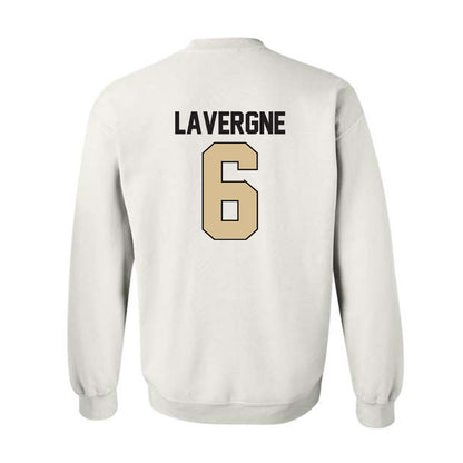 PFW - NCAA Men's Basketball : De'Vion Lavergne - Classic Shersey Crewneck Sweatshirt-1