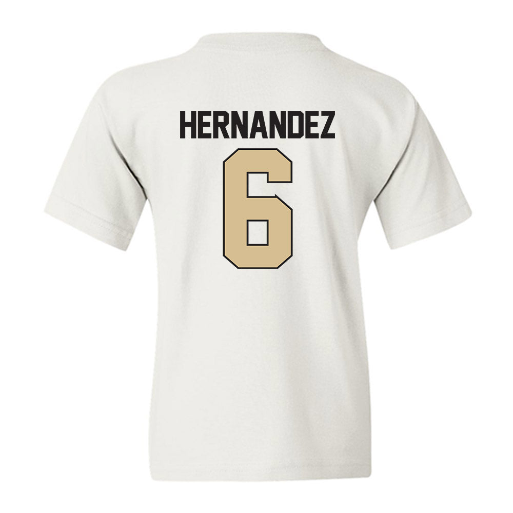 PFW - NCAA Men's Soccer : Jonathan Hernandez - Classic Shersey Youth T-Shirt-1