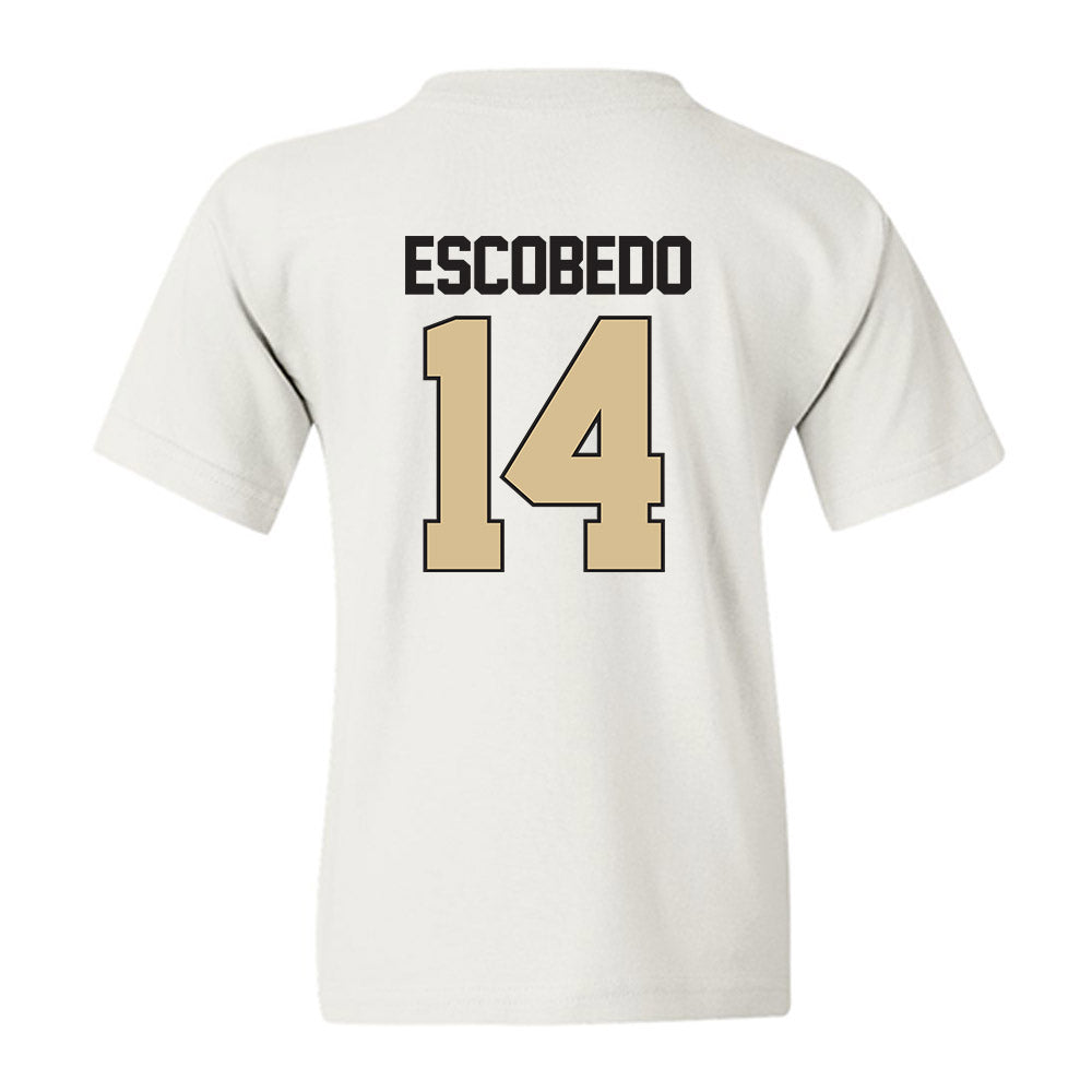 PFW - NCAA Men's Soccer : Jonny Escobedo - Classic Shersey Youth T-Shirt-1