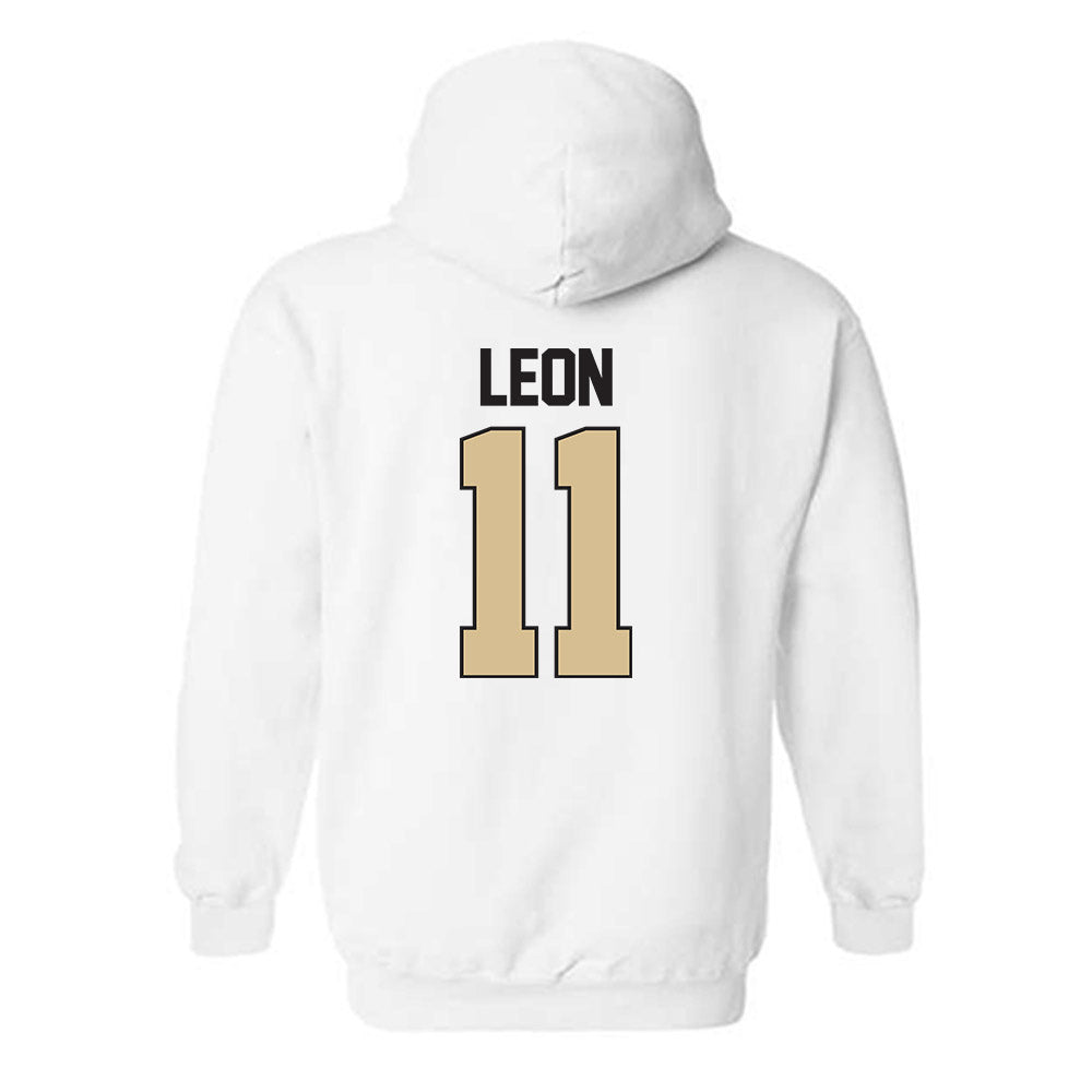 PFW - NCAA Men's Soccer : Christian Leon - Classic Shersey Hooded Sweatshirt-1