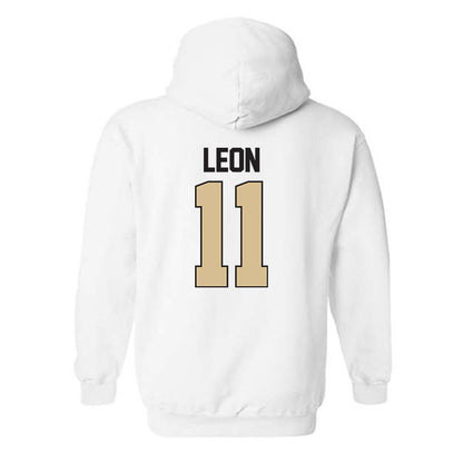 PFW - NCAA Men's Soccer : Christian Leon - Classic Shersey Hooded Sweatshirt-1