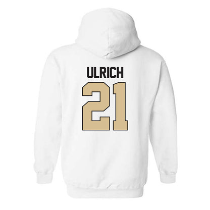 PFW - NCAA Women's Soccer : Ellie Ulrich - Classic Shersey Hooded Sweatshirt-1