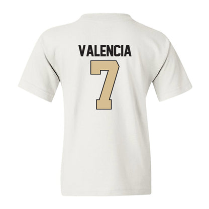 PFW - NCAA Men's Soccer : Marco Valencia - Classic Shersey Youth T-Shirt-1