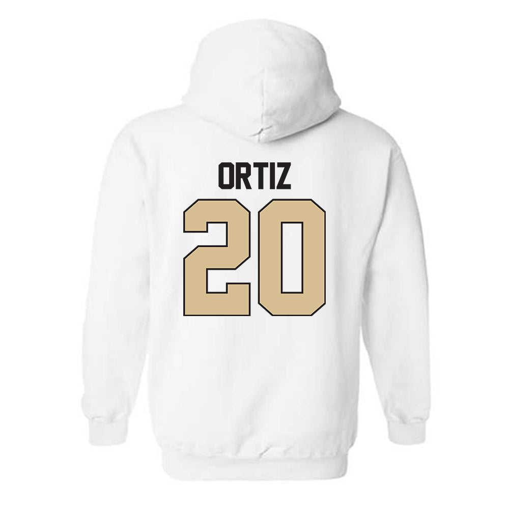 PFW - NCAA Men's Basketball : Edir Ortiz - Classic Shersey Hooded Sweatshirt-1