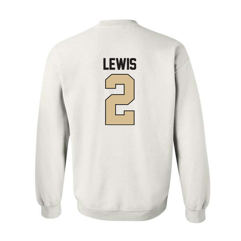 PFW - NCAA Men's Basketball : DeAndre Lewis - Classic Shersey Crewneck Sweatshirt-1