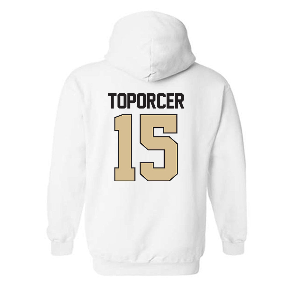 PFW - NCAA Women's Soccer : Maci Toporcer - Classic Shersey Hooded Sweatshirt-1