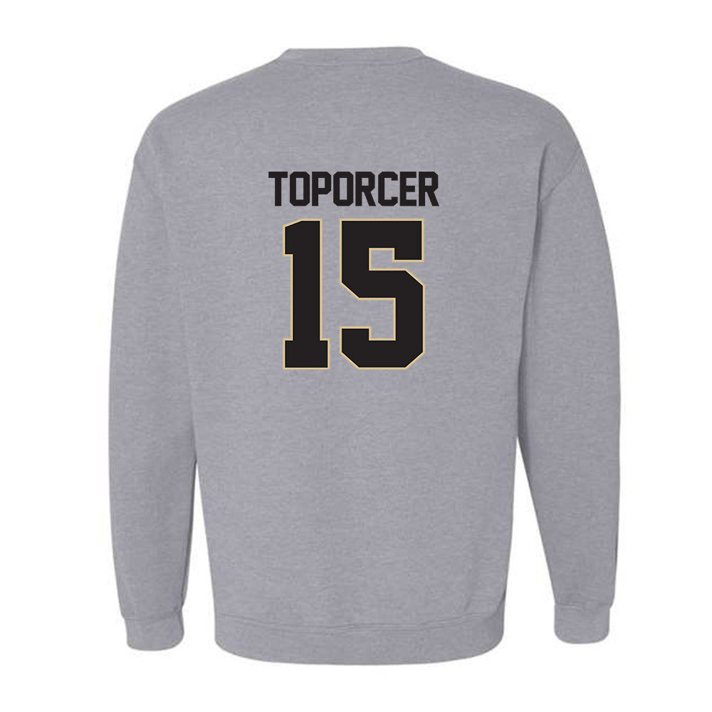 PFW - NCAA Women's Soccer : Maci Toporcer - Classic Shersey Crewneck Sweatshirt-1