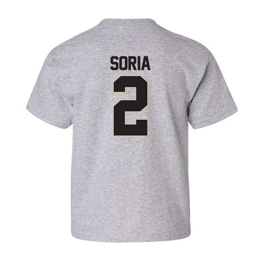 PFW - NCAA Men's Soccer : Marcos Soria - Classic Shersey Youth T-Shirt-1