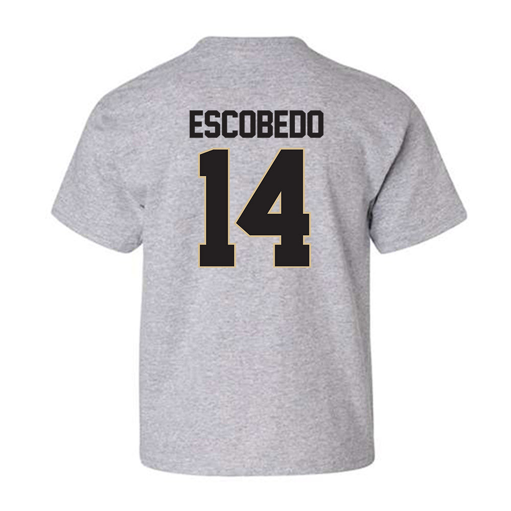 PFW - NCAA Men's Soccer : Jonny Escobedo - Classic Shersey Youth T-Shirt-1