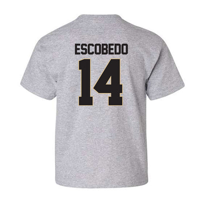 PFW - NCAA Men's Soccer : Jonny Escobedo - Classic Shersey Youth T-Shirt-1
