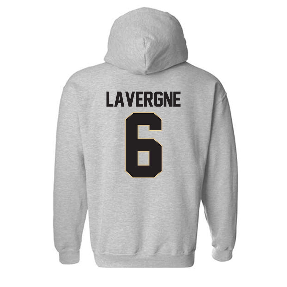 PFW - NCAA Men's Basketball : De'Vion Lavergne - Classic Shersey Hooded Sweatshirt-1