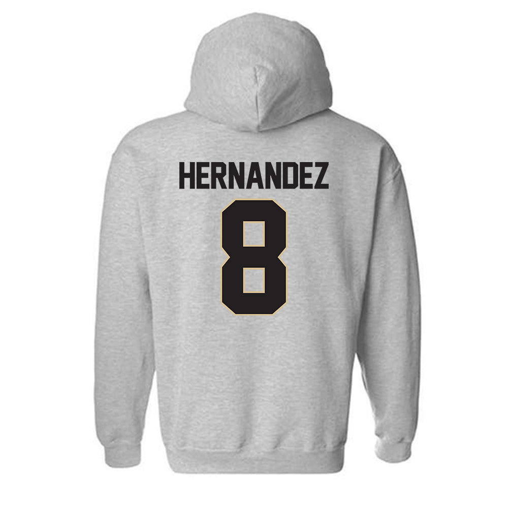 PFW - NCAA Men's Soccer : Jonathan Hernandez - Classic Shersey Hooded Sweatshirt-1
