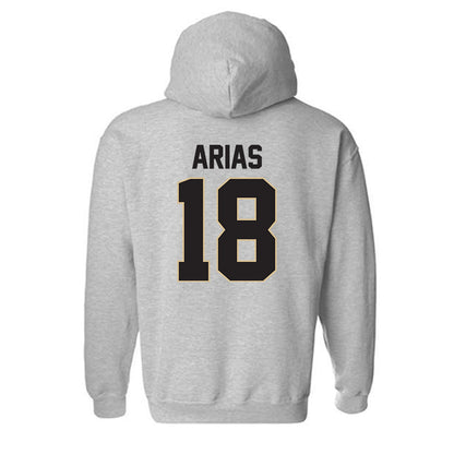 PFW - NCAA Men's Soccer : Daven Arias - Classic Shersey Hooded Sweatshirt-1