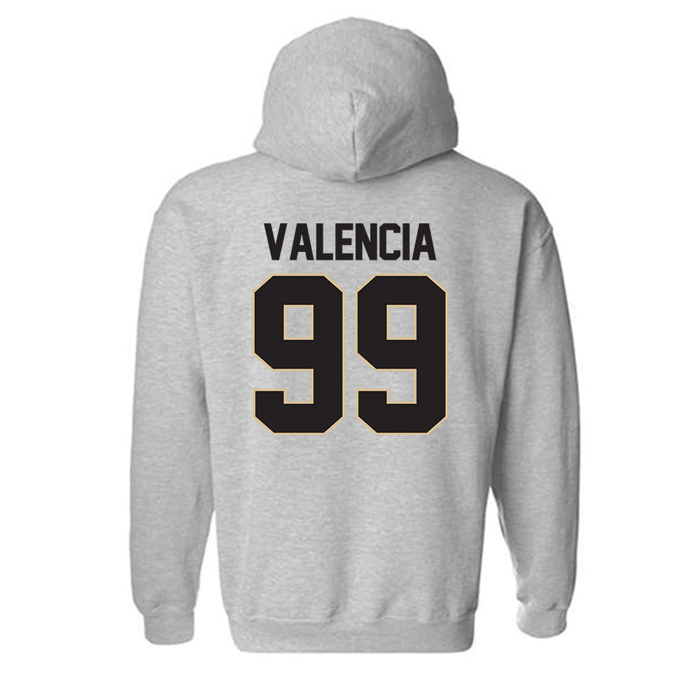 PFW - NCAA Men's Soccer : David Valencia - Classic Shersey Hooded Sweatshirt-1