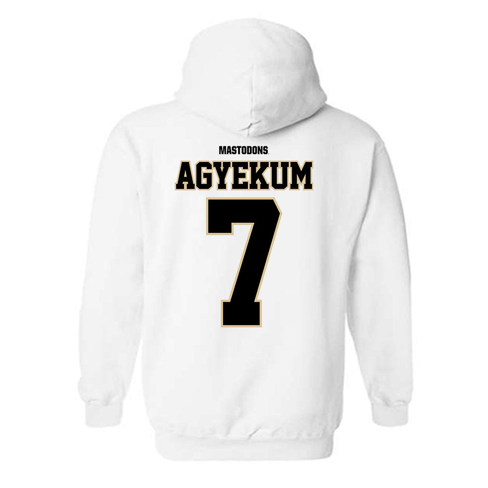 PFW - NCAA Men's Soccer : Christian Agyekum - Classic Shersey Hooded Sweatshirt-1