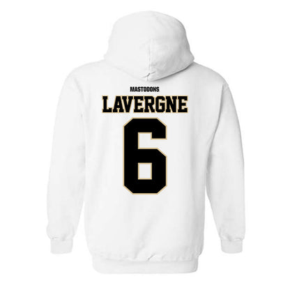 PFW - NCAA Men's Basketball : De'Vion Lavergne - Classic Shersey Hooded Sweatshirt-1