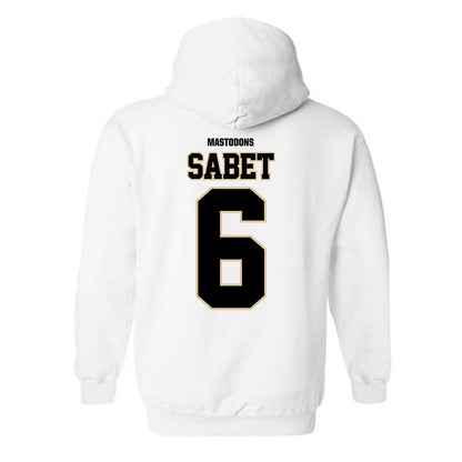 PFW - NCAA Women's Soccer : Dalia Sabet - Classic Shersey Hooded Sweatshirt-1