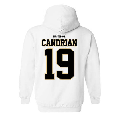 PFW - NCAA Men's Volleyball : JP Candrian - Classic Shersey Hooded Sweatshirt-1