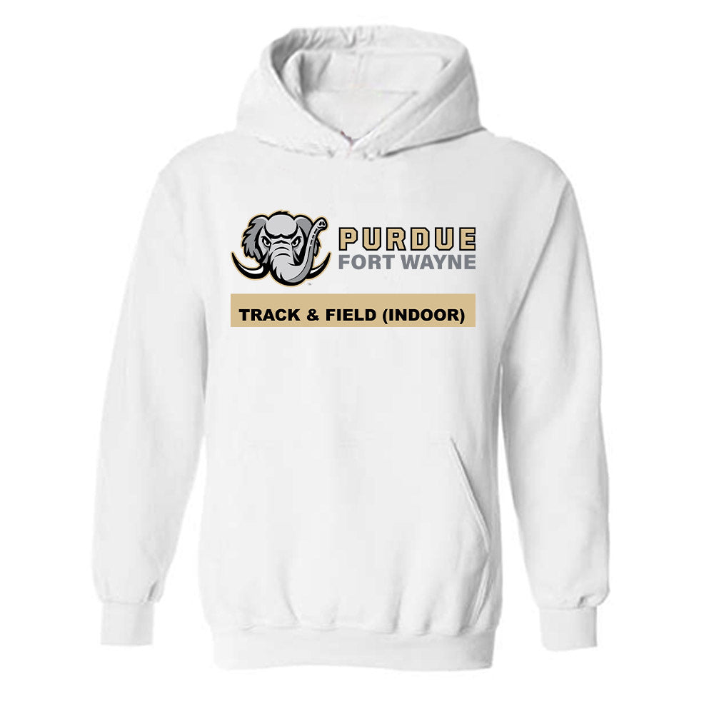 PFW - NCAA Women's Track & Field : Scout Warner - Classic Shersey Hooded Sweatshirt-0