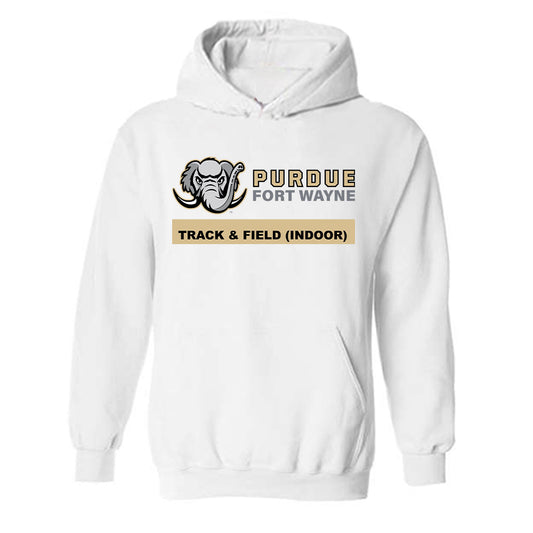 PFW - NCAA Women's Track & Field : Scout Warner - Classic Shersey Hooded Sweatshirt-0
