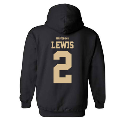 PFW - NCAA Men's Basketball : DeAndre Lewis - Classic Shersey Hooded Sweatshirt-1