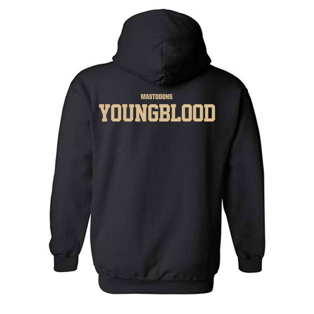 PFW - NCAA Men's Track & Field : Joseph Youngblood - Classic Shersey Hooded Sweatshirt-1