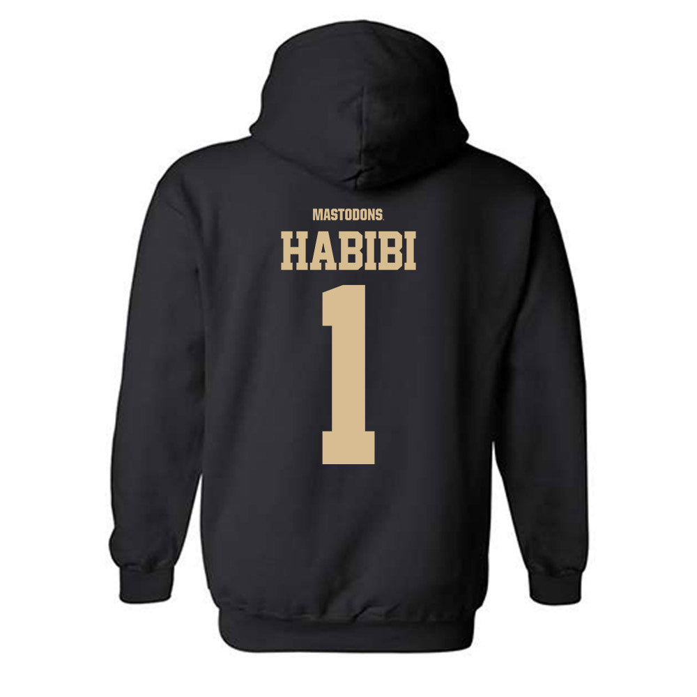 PFW - NCAA Men's Soccer : Amir Habibi - Classic Shersey Hooded Sweatshirt-1