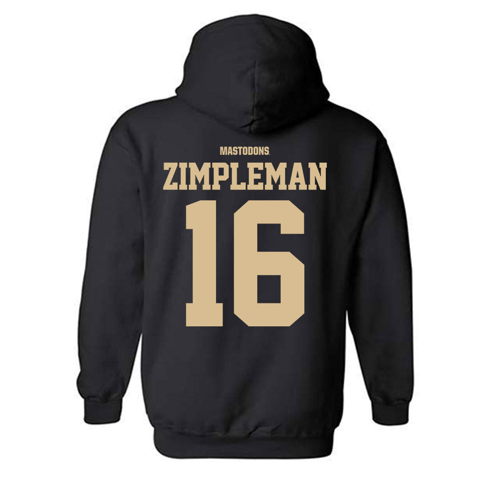 PFW - NCAA Softball : Addison Zimpleman - Classic Shersey Hooded Sweatshirt-1