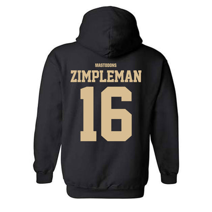 PFW - NCAA Softball : Addison Zimpleman - Classic Shersey Hooded Sweatshirt-1