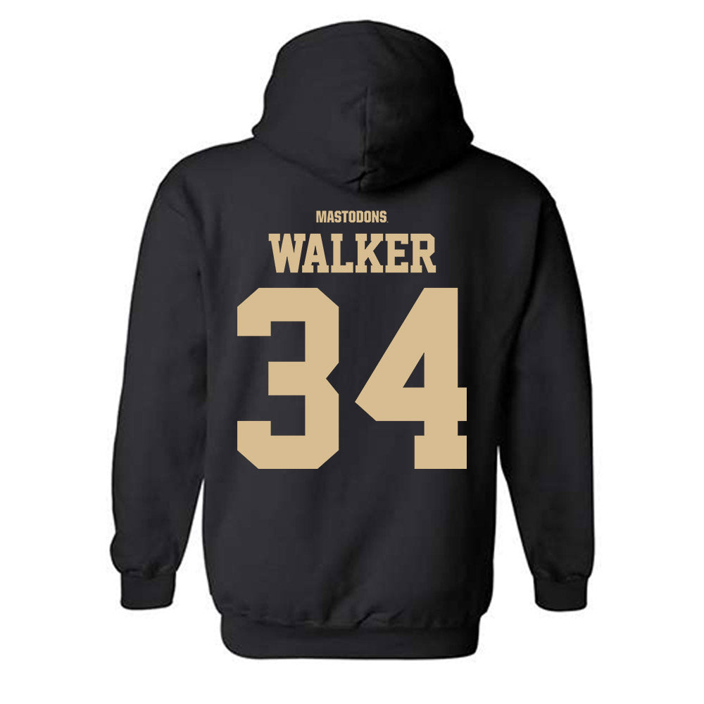 PFW - NCAA Men's Basketball : Adam Walker - Classic Shersey Hooded Sweatshirt-1