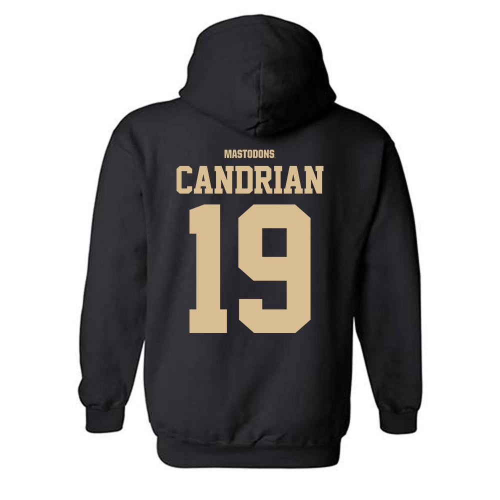 PFW - NCAA Men's Volleyball : JP Candrian - Classic Shersey Hooded Sweatshirt-1