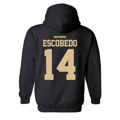PFW - NCAA Men's Soccer : Jonny Escobedo - Classic Shersey Hooded Sweatshirt-1