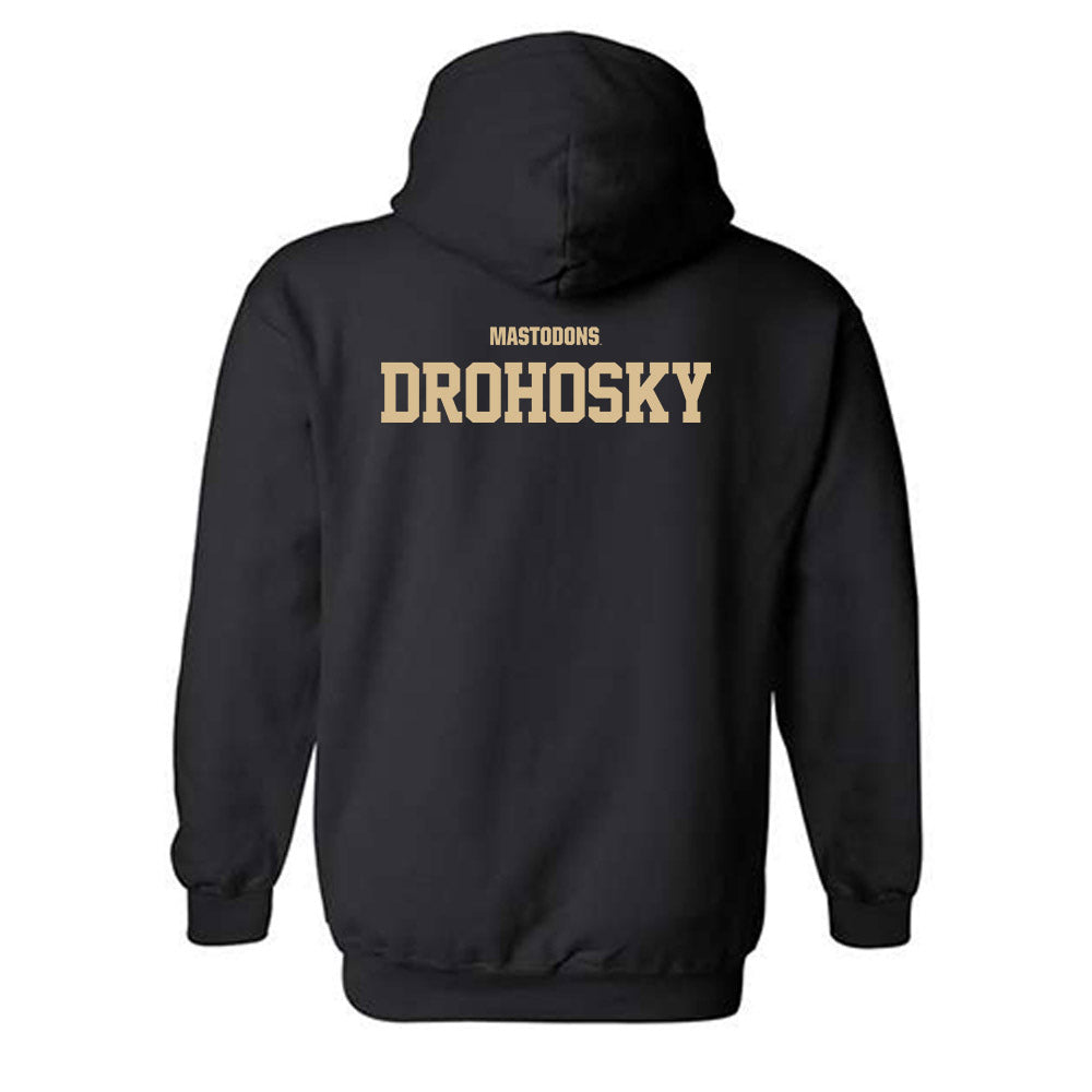 PFW - NCAA Men's Track & Field : Michael Drohosky - Classic Shersey Hooded Sweatshirt-1