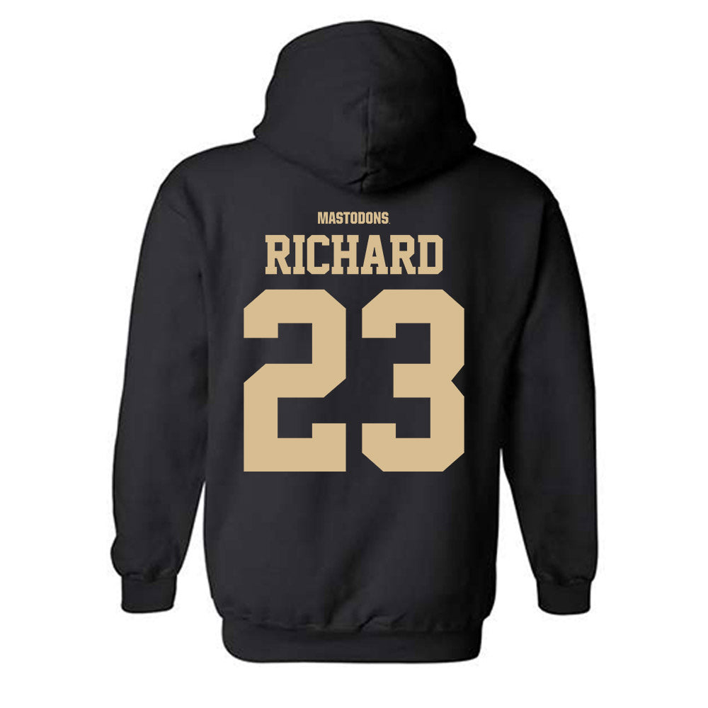 PFW - NCAA Men's Basketball : Solomon Richard - Classic Shersey Hooded Sweatshirt-1