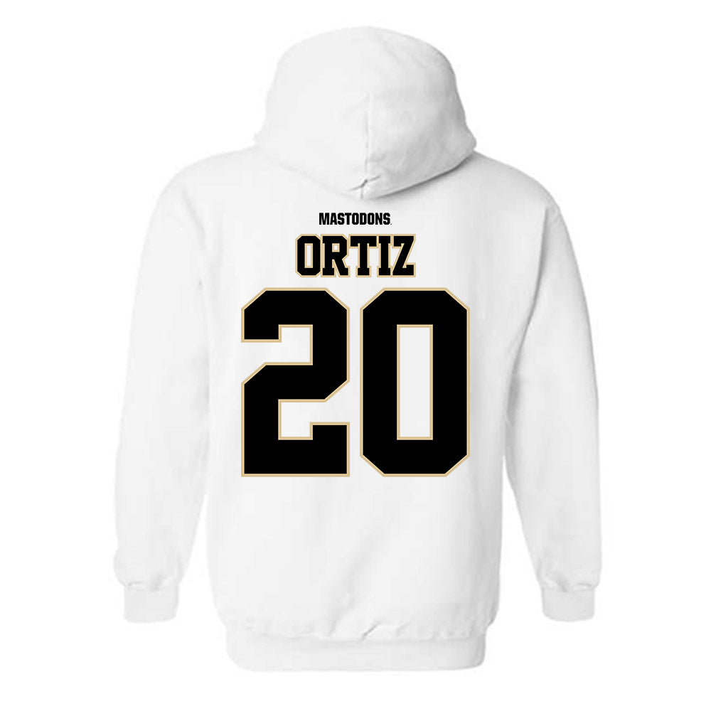PFW - NCAA Men's Basketball : Edir Ortiz - Classic Shersey Hooded Sweatshirt-1