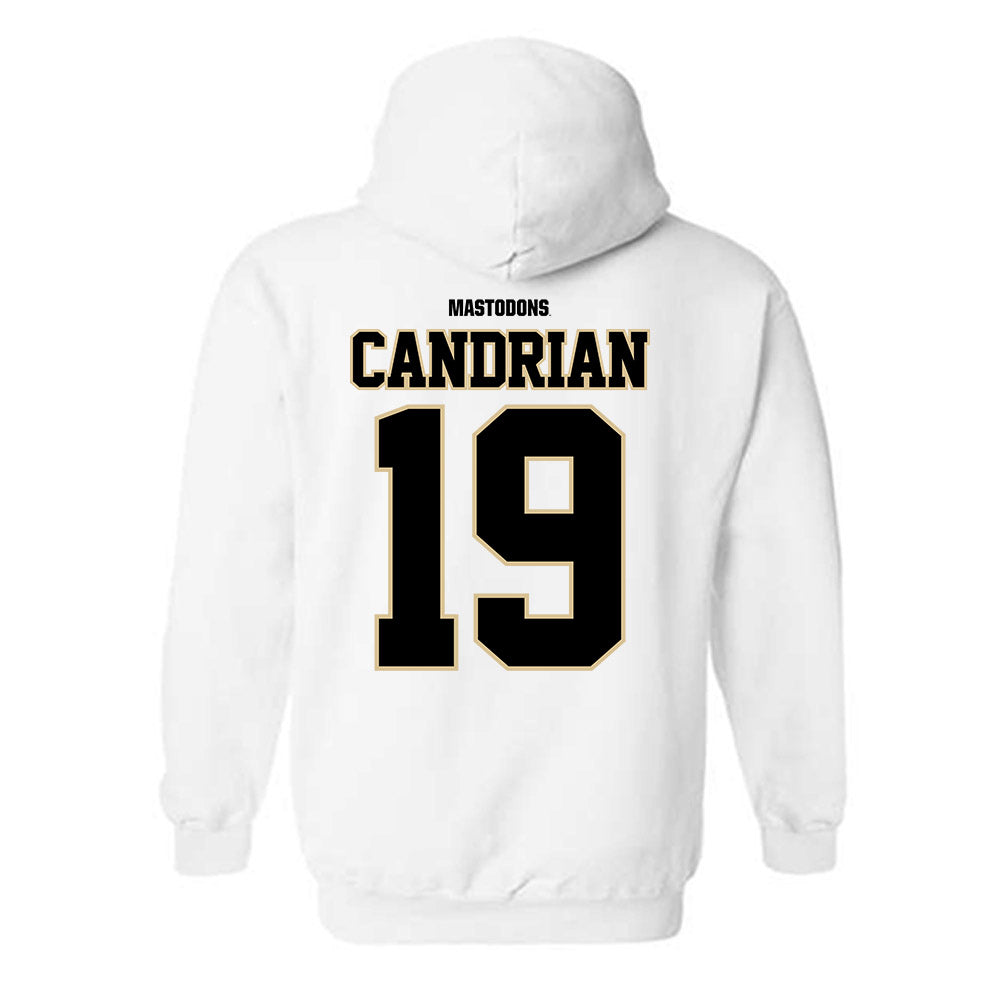PFW - NCAA Men's Volleyball : JP Candrian - Classic Shersey Hooded Sweatshirt-1