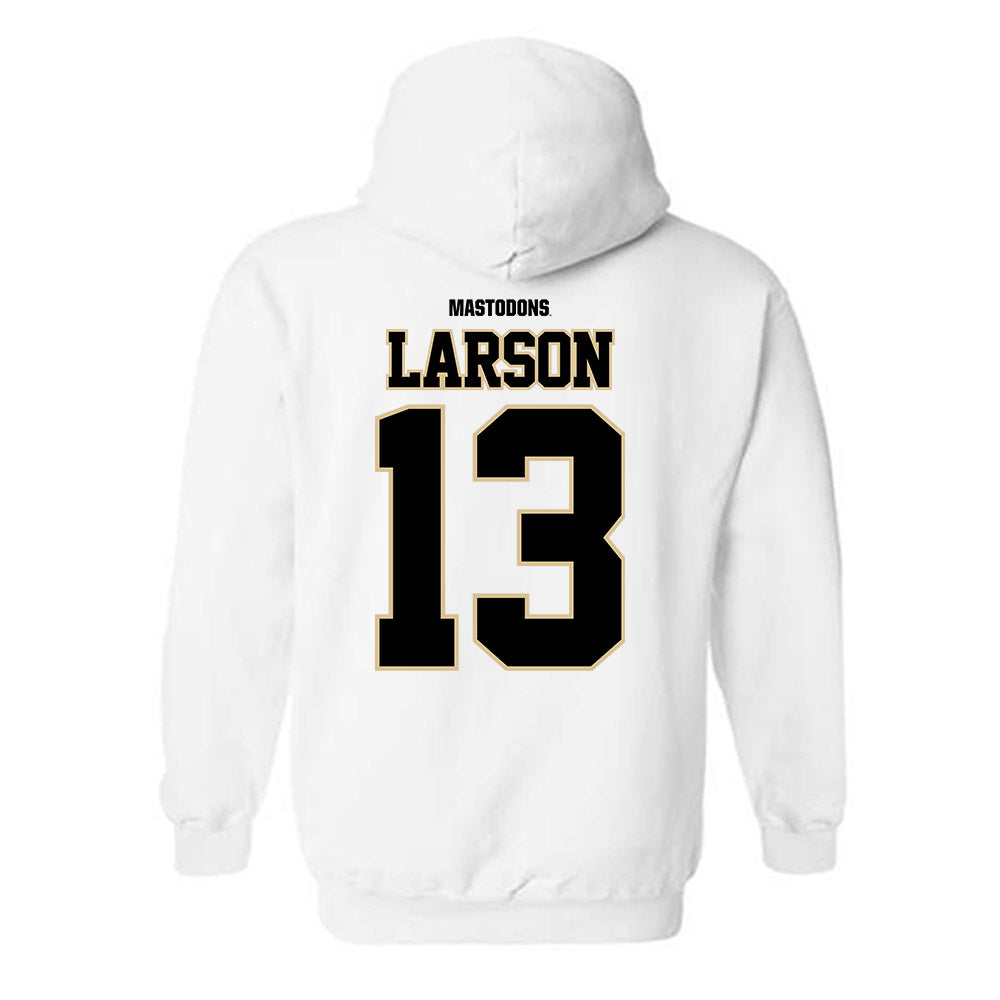 PFW - NCAA Men's Soccer : Richard Larson - Classic Shersey Hooded Sweatshirt-1