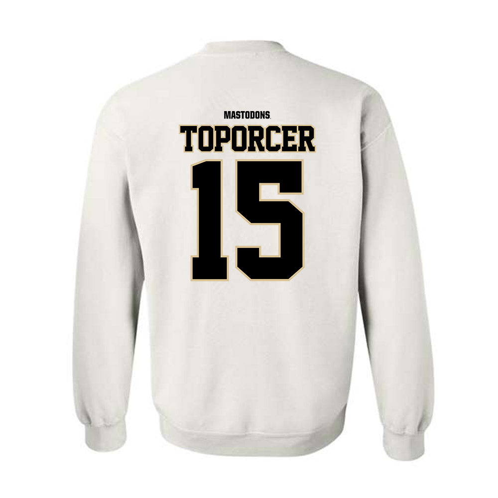 PFW - NCAA Women's Soccer : Maci Toporcer - Classic Shersey Crewneck Sweatshirt-1