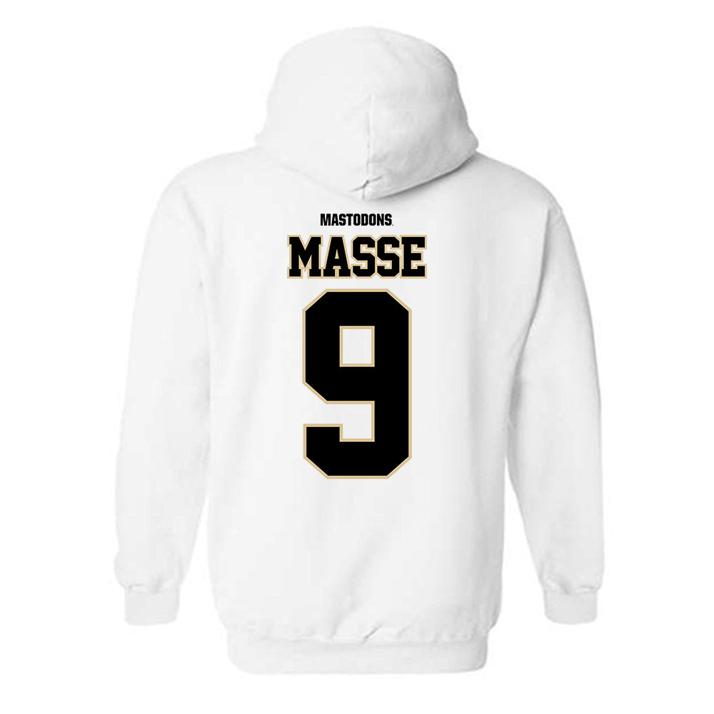 PFW - NCAA Women's Soccer : Bella Masse - Classic Shersey Hooded Sweatshirt-1