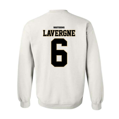 PFW - NCAA Men's Basketball : De'Vion Lavergne - Classic Shersey Crewneck Sweatshirt-1