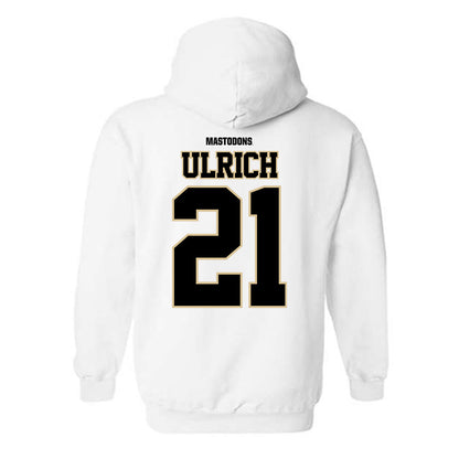 PFW - NCAA Women's Soccer : Ellie Ulrich - Classic Shersey Hooded Sweatshirt-1