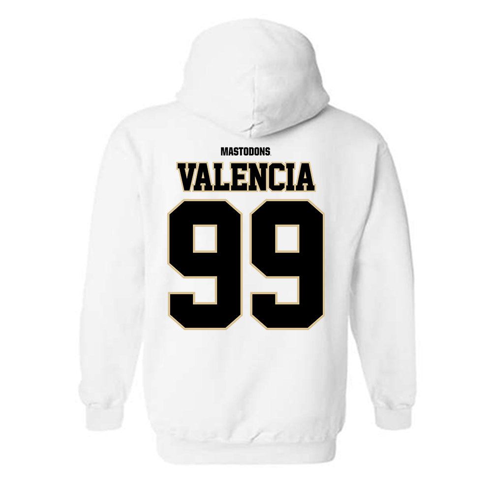 PFW - NCAA Men's Soccer : David Valencia - Classic Shersey Hooded Sweatshirt-1