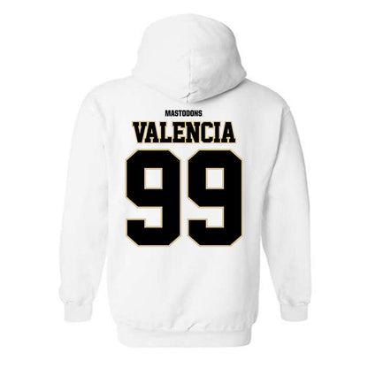 PFW - NCAA Men's Soccer : David Valencia - Classic Shersey Hooded Sweatshirt-1