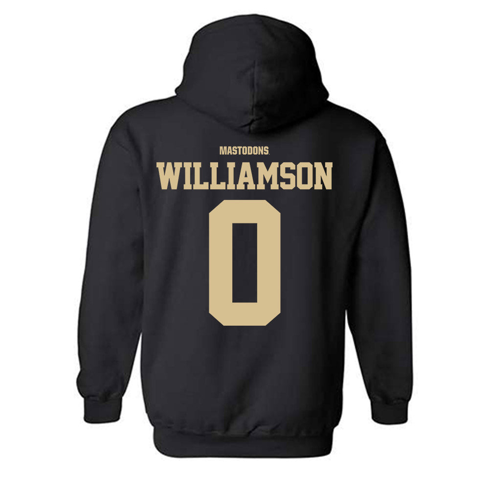PFW - NCAA Men's Basketball : Ashton Williamson - Classic Shersey Hooded Sweatshirt-1