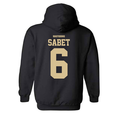 PFW - NCAA Women's Soccer : Dalia Sabet - Classic Shersey Hooded Sweatshirt-1
